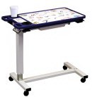 A90-4950-31E-PED Pediatric Split Top Overbed Table