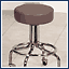 Clinton Tall Chrome Stool
