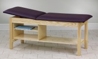 Classic Line treatment table w/ hardwood legs,