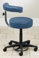 Clinton Foot Activated Stool with Armrest