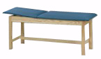 Clinton Exam Table with hardwood legs