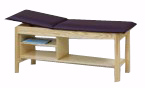 Classic Line treatment table w/ hardwood legs,