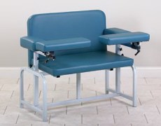 Clinton 6000B-F Extra Wide Blood Draw Chair