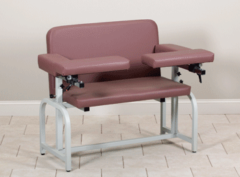 Clinton 6000X-F Extra Wide Blood Drawing Chair