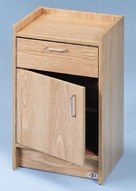 Hausmann Stationary Bedside Cabinet
