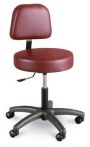 Winco Exam Stool with backrest